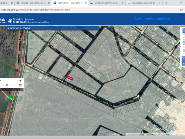 TERRENO EN PUNTA RUBIA ENTRE LA RUTA Y EL MAR